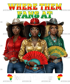 Where Them Fans At Boots On The Ground-6 DTF Transfer