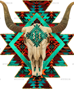 Aztec Bull DTF Transfer