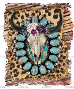 Texas Bull DTF Transfer