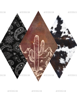 Western Diamonds DTF Transfer